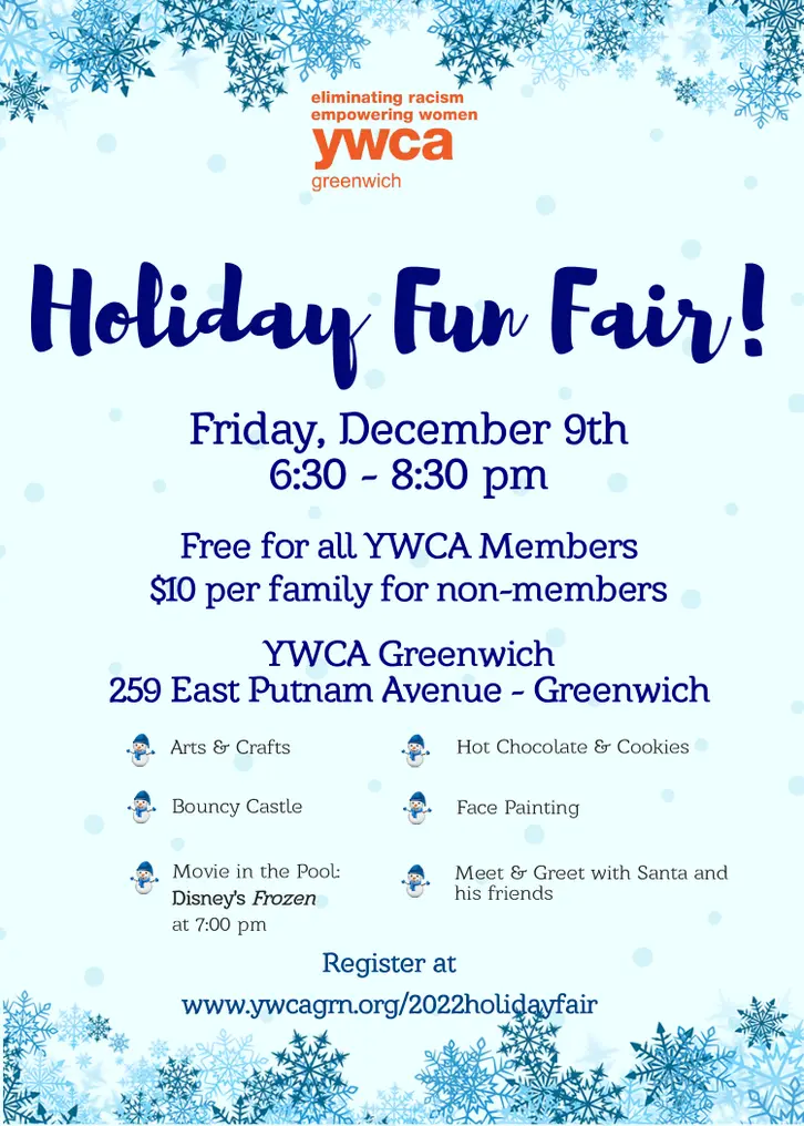 Holiday Fun Fair - YWCA Greenwich