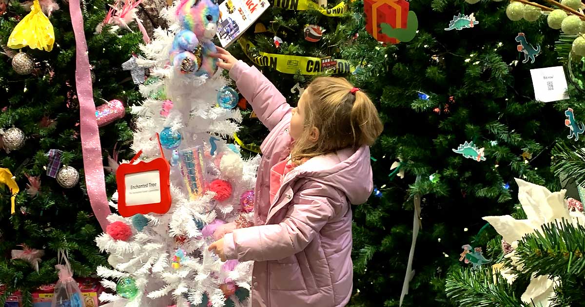 The 2023 holiday season officially kicked off in Greenwich with the Junior League of Greenwich's Enchanted Forest.