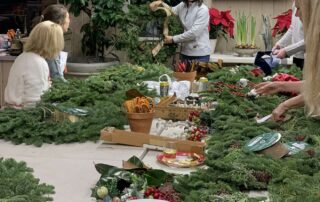 Greenwich Botanical Center's Wreath Decorating Workshop