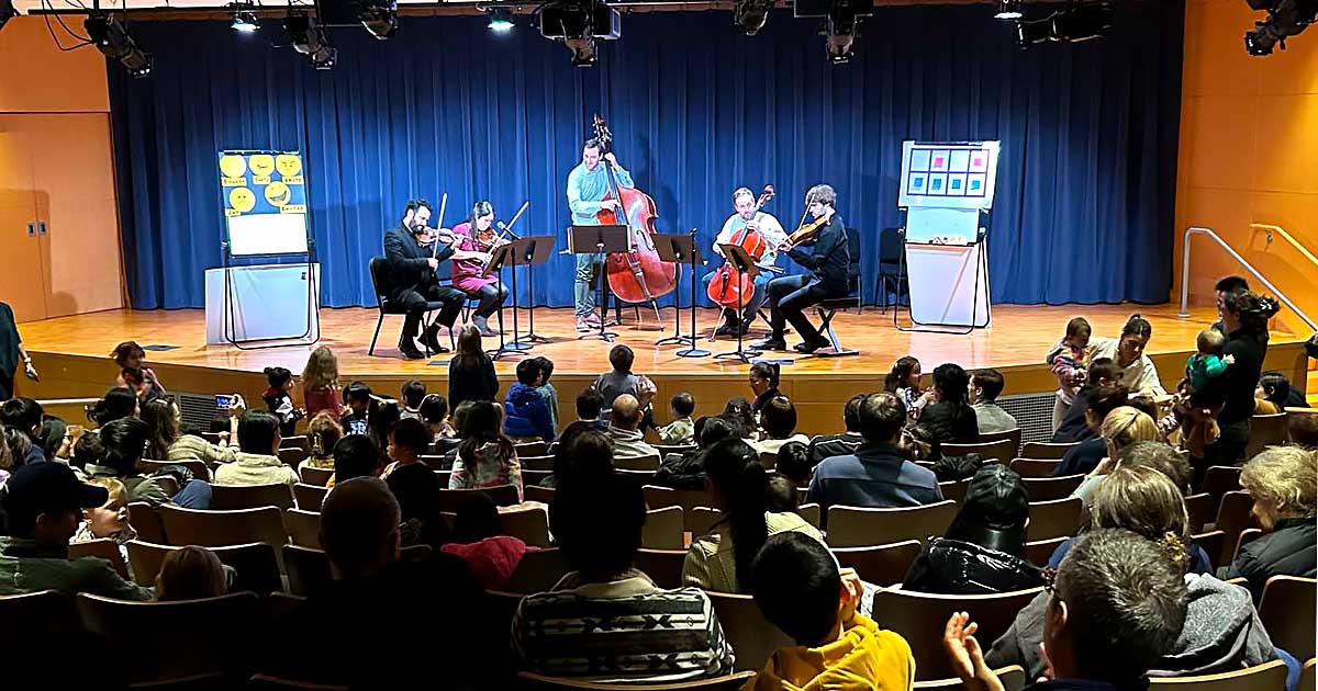 Toomai String Quintet - Greewich Library's Berkley Theater